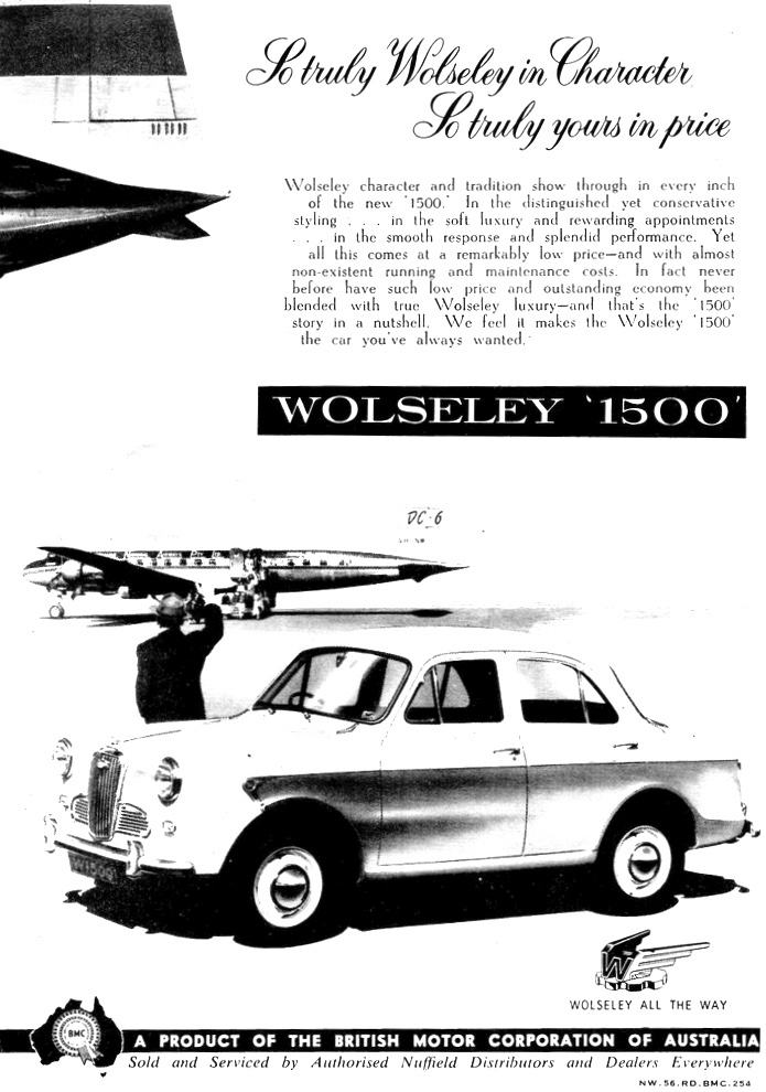 1958 Wolseley 1500 BMC 